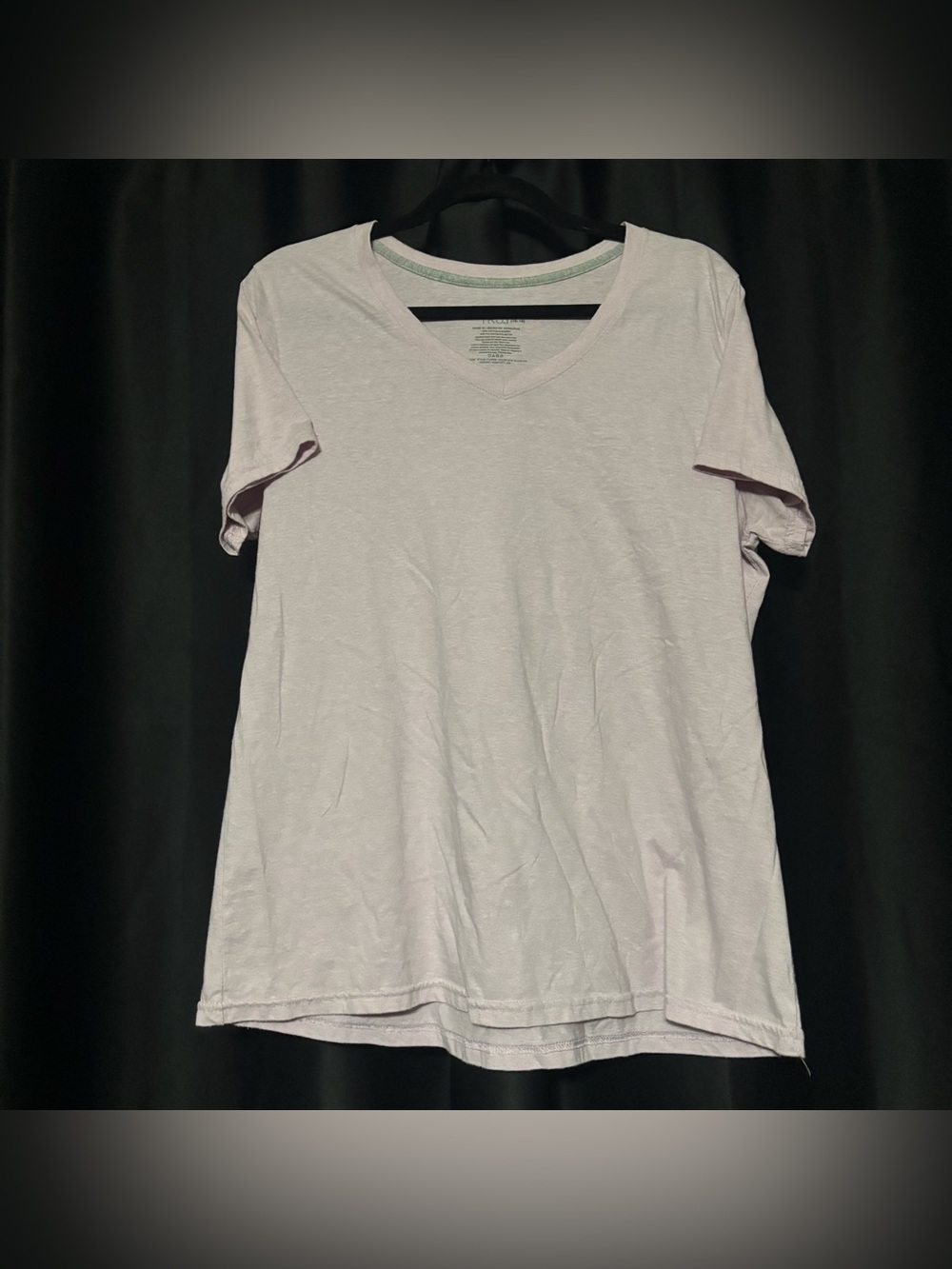🎃5 for $25🎃 Time and Tru Light Purple Lilac V-Neck T-Shirt